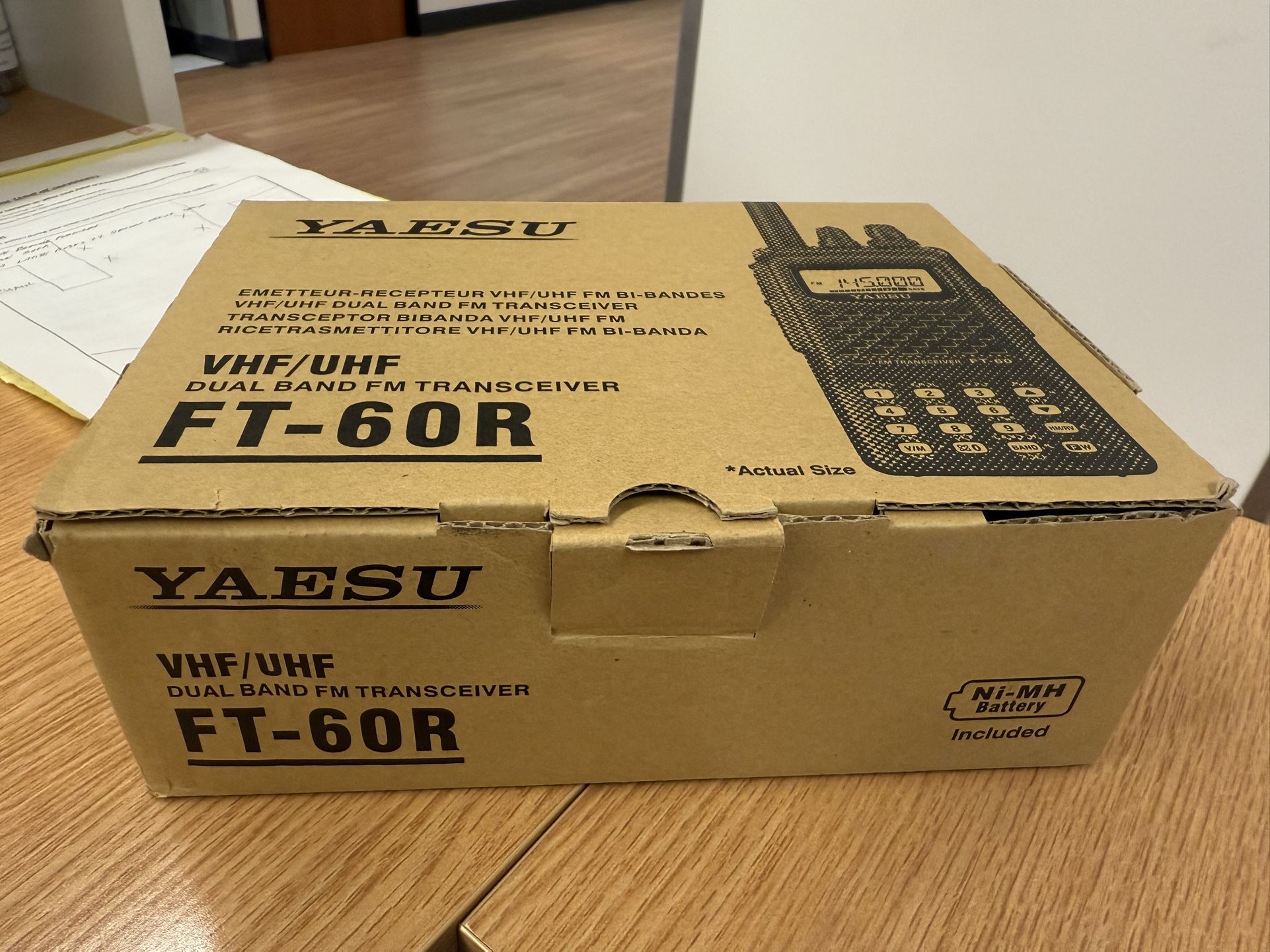 YAESU Dual Band FM Transceiver