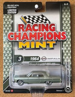Racing Champions Mint 1964 Chevy Impala SS 409 Die-Cast