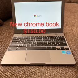 New Chromebook Samsung $150.00