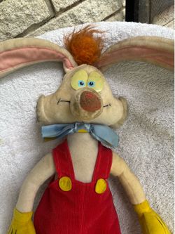 this is a vintage Roger Rabbit plush