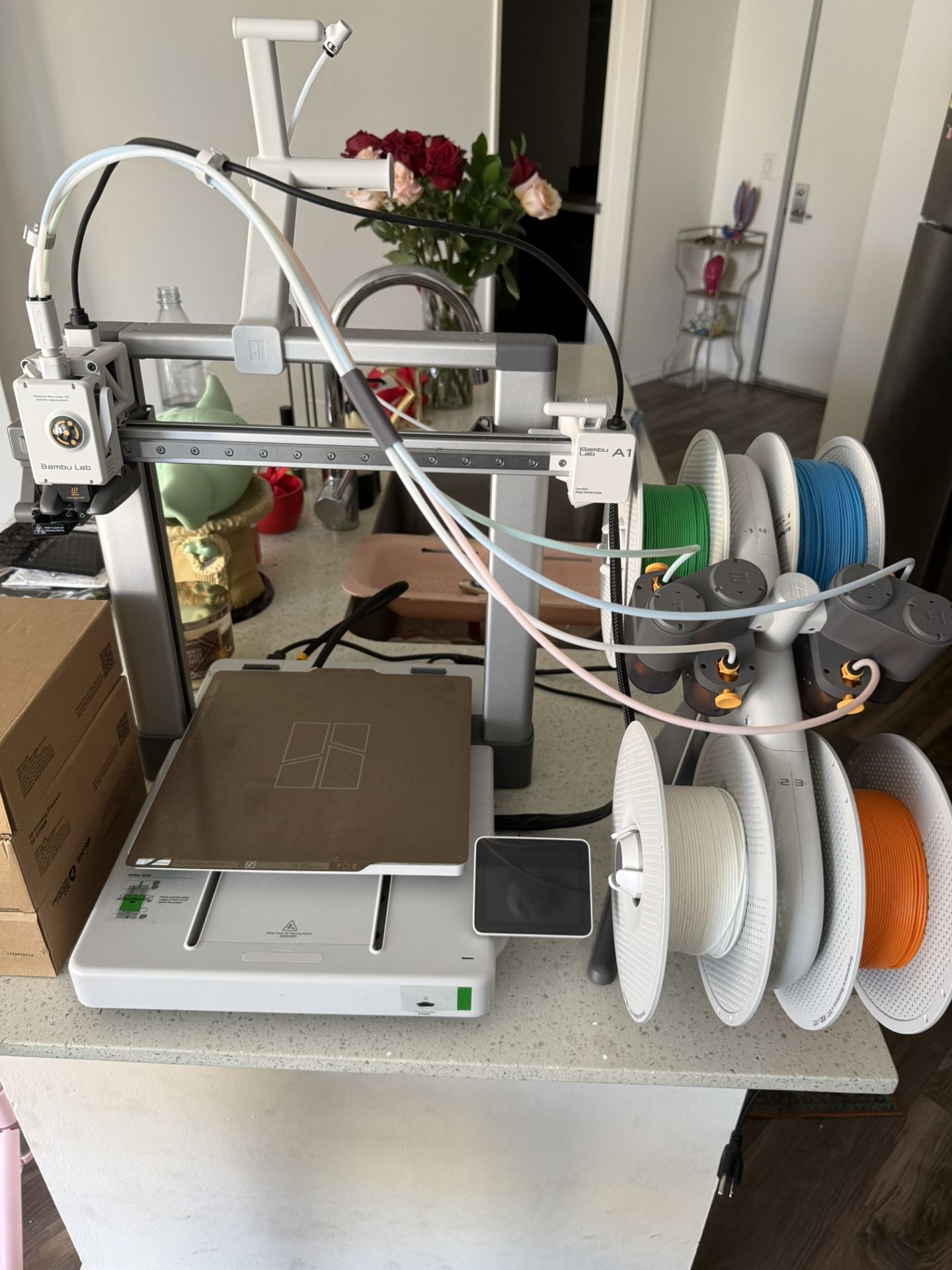 Bambu Lab A1 Combo 3D Printer With AMS Lite for Sale in Los Angeles, CA ...