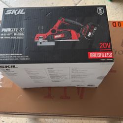 SkIL BRUSHLESS 20V 3-1/4  IN . PLANER KIT New 