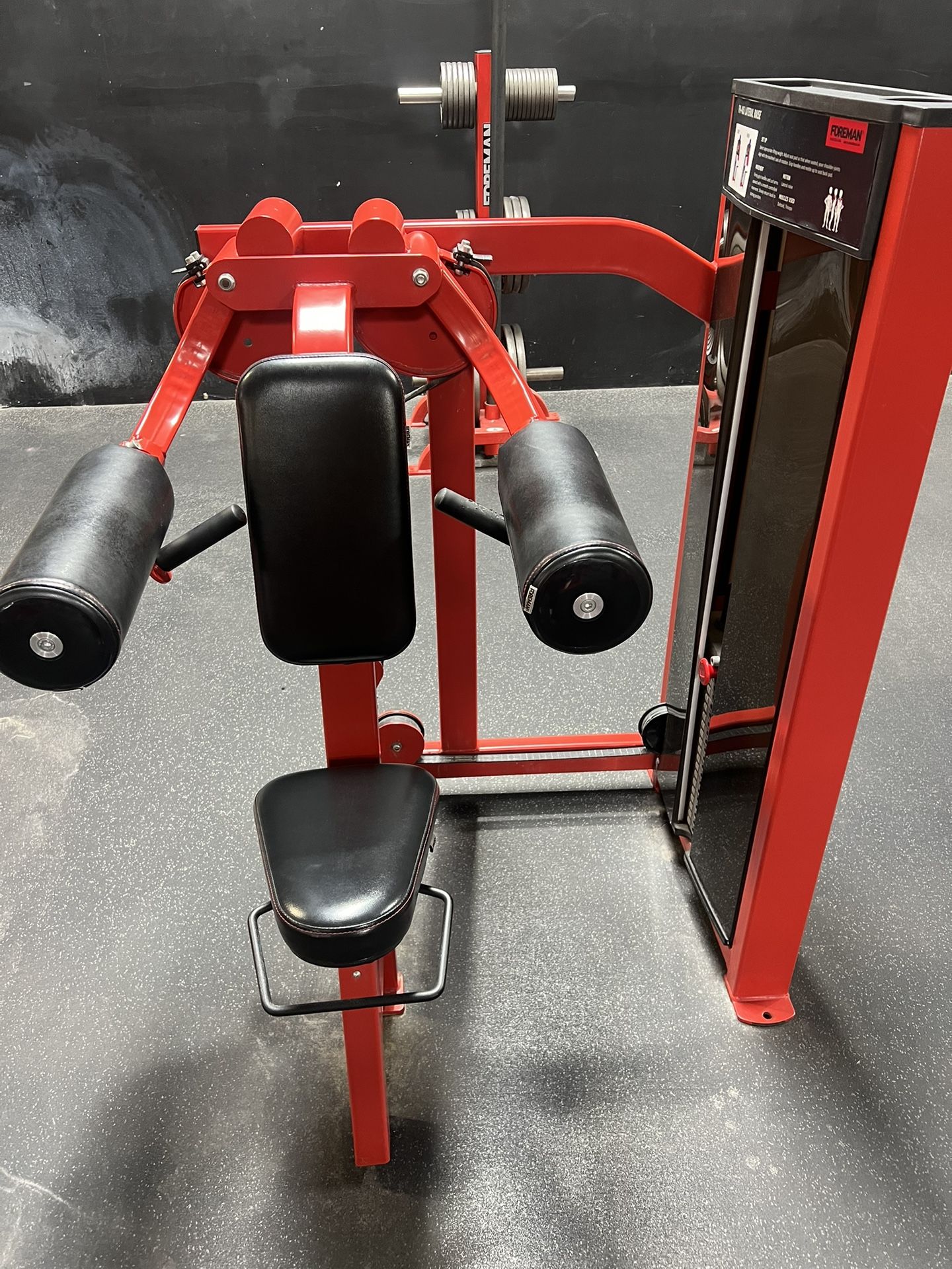 Seated Lateral Raise Machine