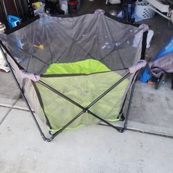 Fold Out Play Yard $20