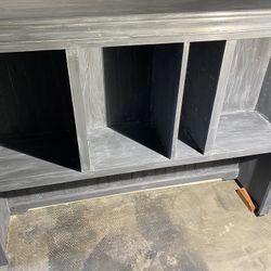 Desk - Computer With Shelf Unit