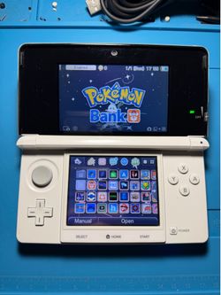 Nintendo White 3DS - Custom Setup - 16GB