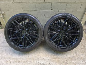 22" Vossen HF-7 Wheels and Tires (Dodge)