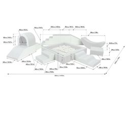 White Soft Play & Gate 