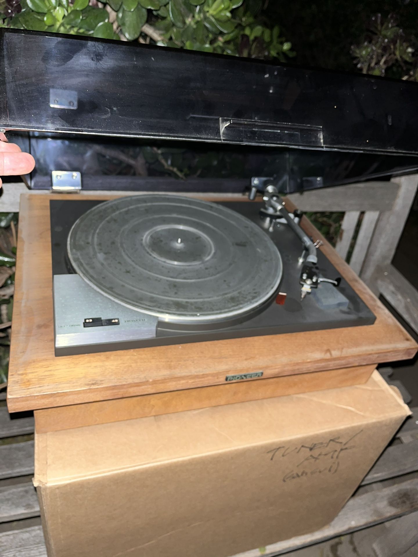 Vintage Pioneer Record Player