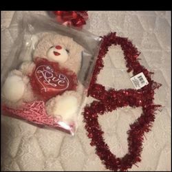 valentine's day bear with new heart