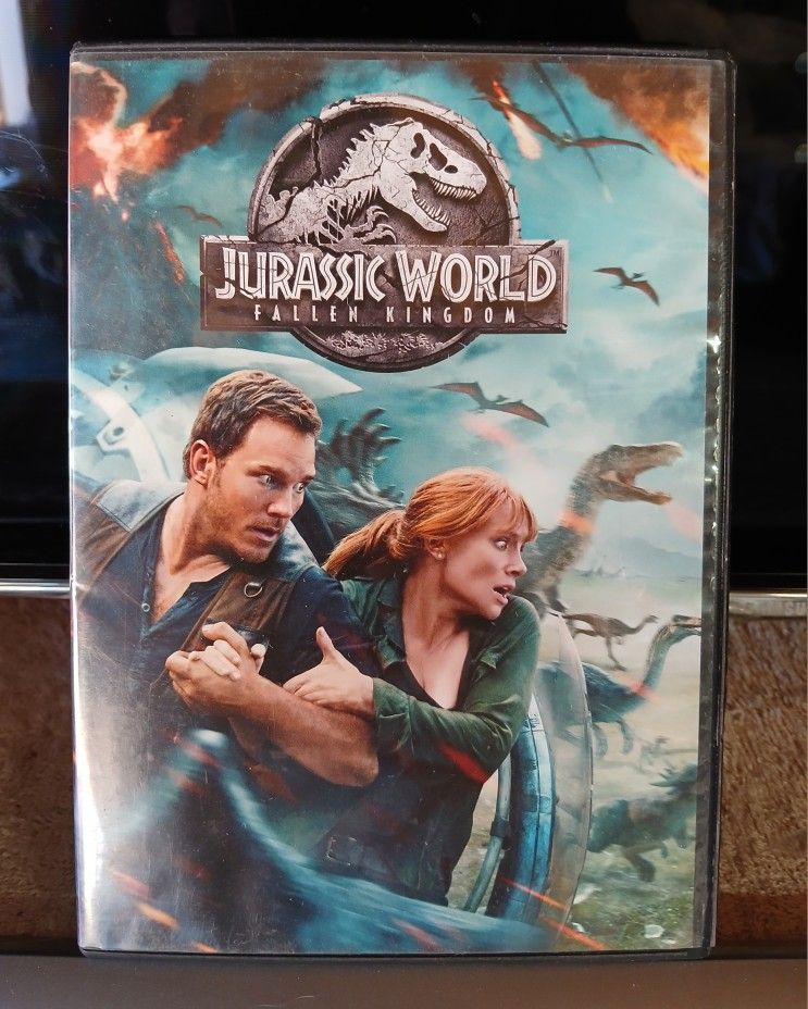 Jurassic World Fallen Kingdom Movie DVD