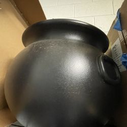 Halloween Plastic Cauldron Decoration