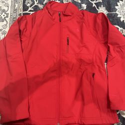 New Women Red The Norte Face Apex Bionic Soft Shell Jacket 