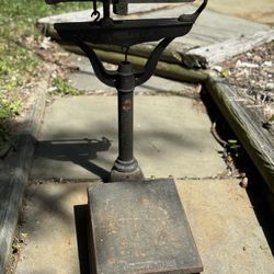 Antique Fairbanks Scale
