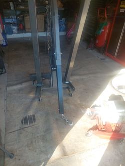 Engine hoist and trans jack