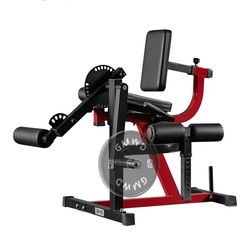 Leg and curl machine