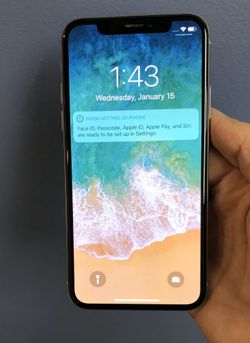 İPhone X 64GB Factory Unlocked-Silver