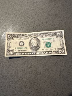 20 dollar vintage bill