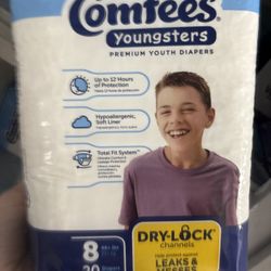 Comfees Diapers Size 8