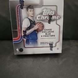 25/26 Topps Chrome NBA Mega Box 