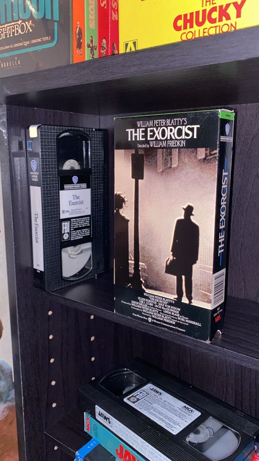The exorcist VHS green top