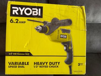 Ryobi 6.2 Amp 5/8" VSR Hammer Drill