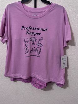 Kids' 'Professional Napper' Pajama Set Size XL (14-16)