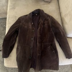 Vintage Brown Leather Jacket