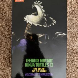 NECA TMNT II The Secret of the Ooze Ultimate Shredder AUTHENTIC Brand New Sealed