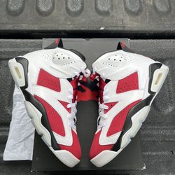 Jordan 6 Retro Carmine Size 8.5 Men