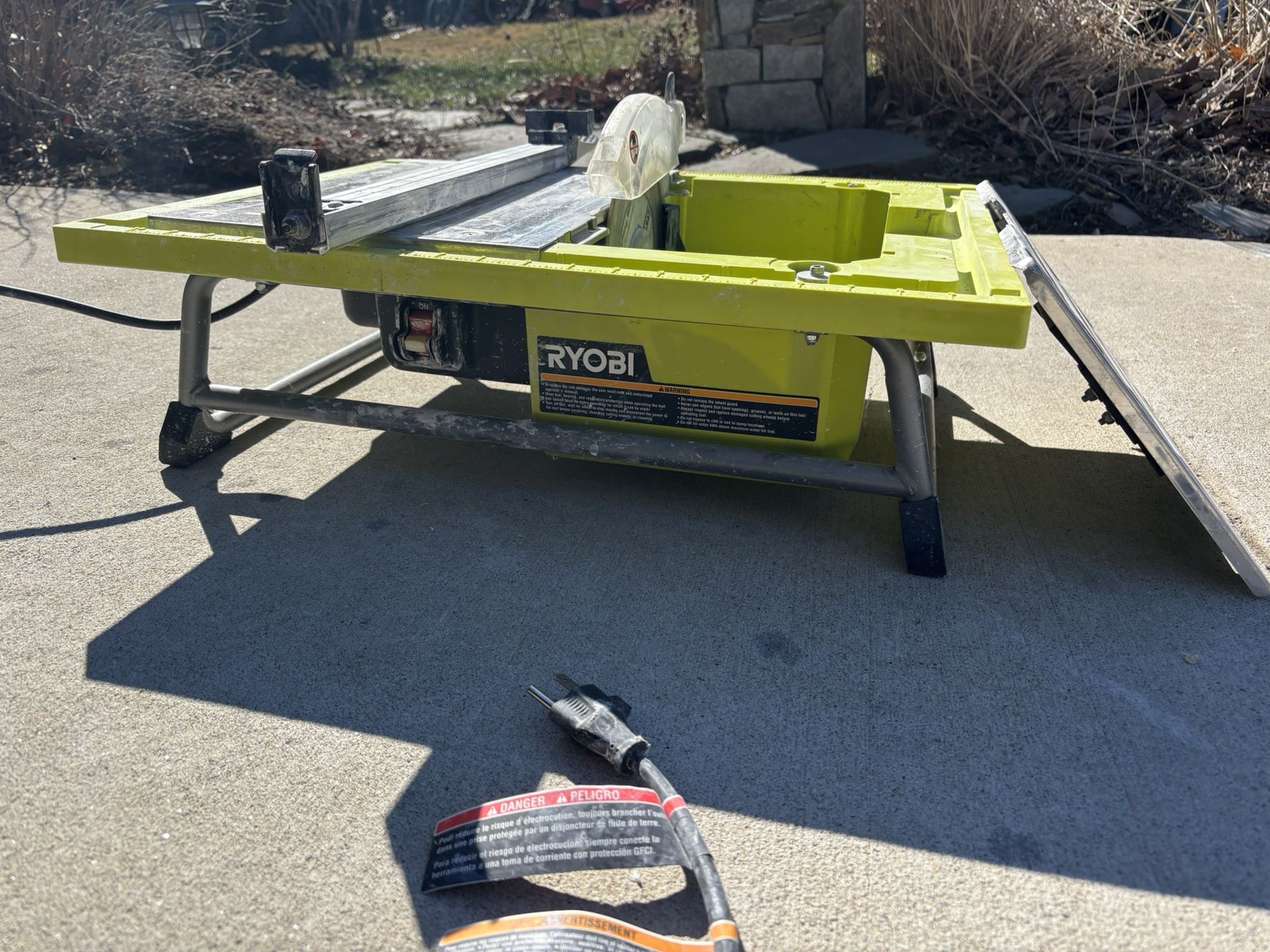 Ryobi Tile Saw