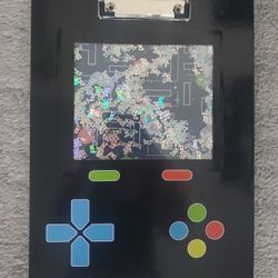 Retro Gamer Clipboard Portfolio, a 9x12 inch stationery set