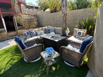 Patio furniture set outdoor new in the box