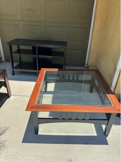All free coffee table 2 tv stands