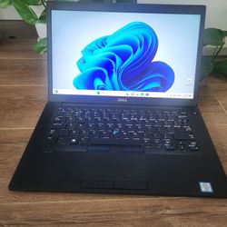 Dell 14" Laptop. Good Battery. Latitude 7480 | 256NVMe | 8Gb | 11Pro | Cam | Bluetooth | Charger | 
***Chk Pixs for details plz 