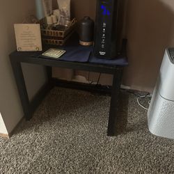 Small Black Table 