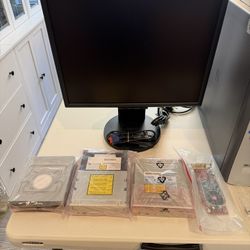20in Computer Monitor, Tower & Accessories 