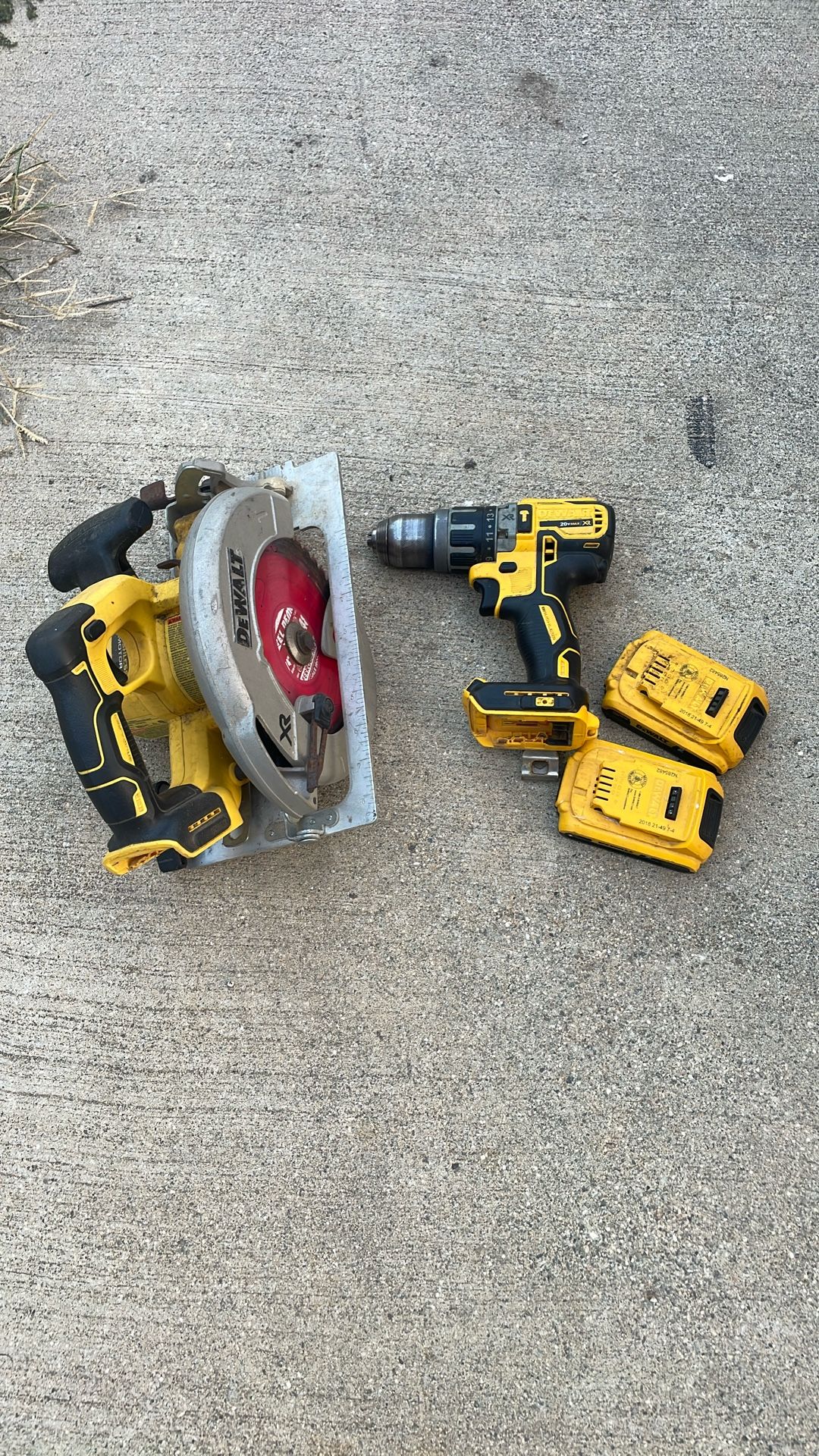 Dewalt Skill Saw & Drill