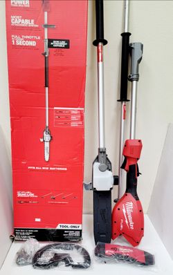 Milwaukee M18 FUEL Pole Saw with QUIK-LOK TOOL ONLY