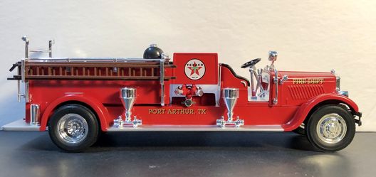 Fire Truck, Mack 1929 Numbered RTL Collectibles, Stock # F415. New in box