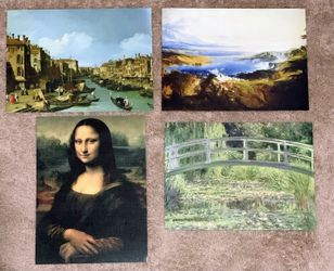 Set of 4 Art Prints / Educational Posters