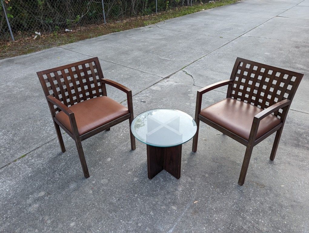 2 Chair Patio Set