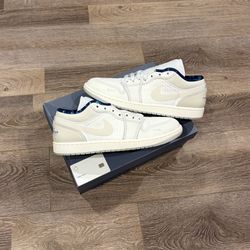 Jordan 1 Low SE “Summit White Sail” Sizes 8 - 13 IN HAND BRAND NEW