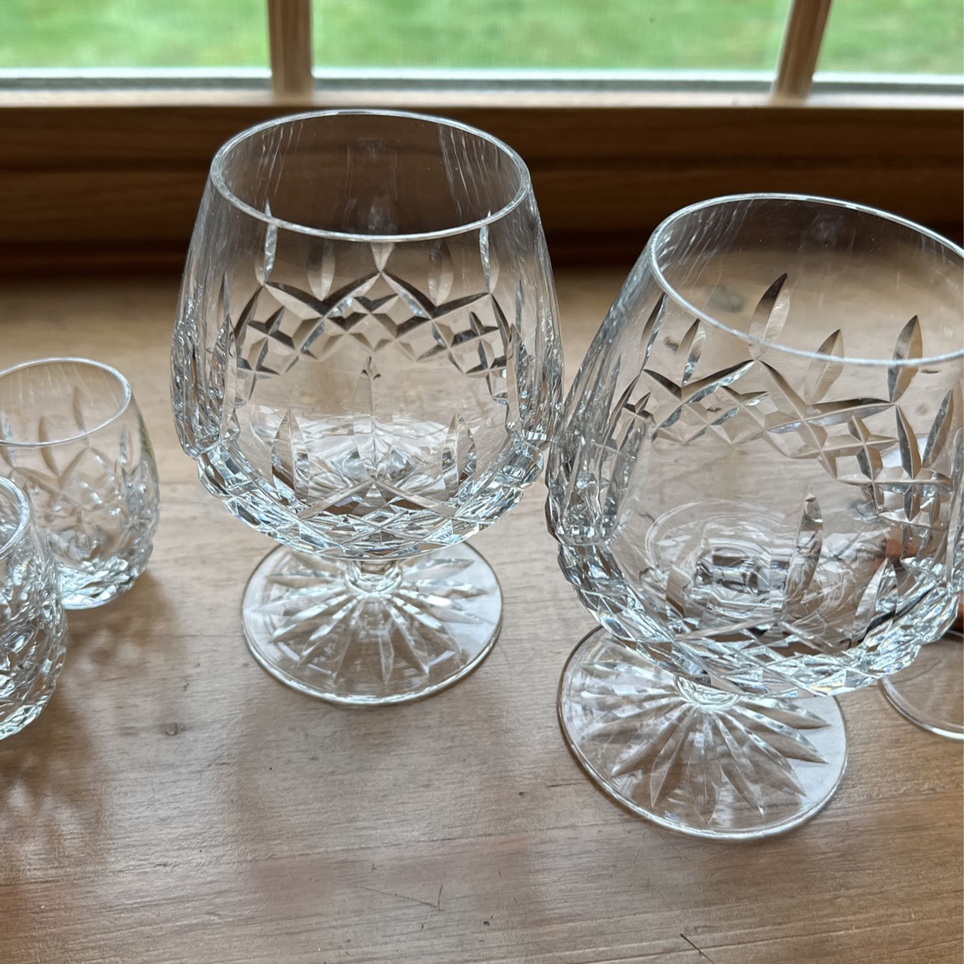 6 Piece Waterford Crystal 