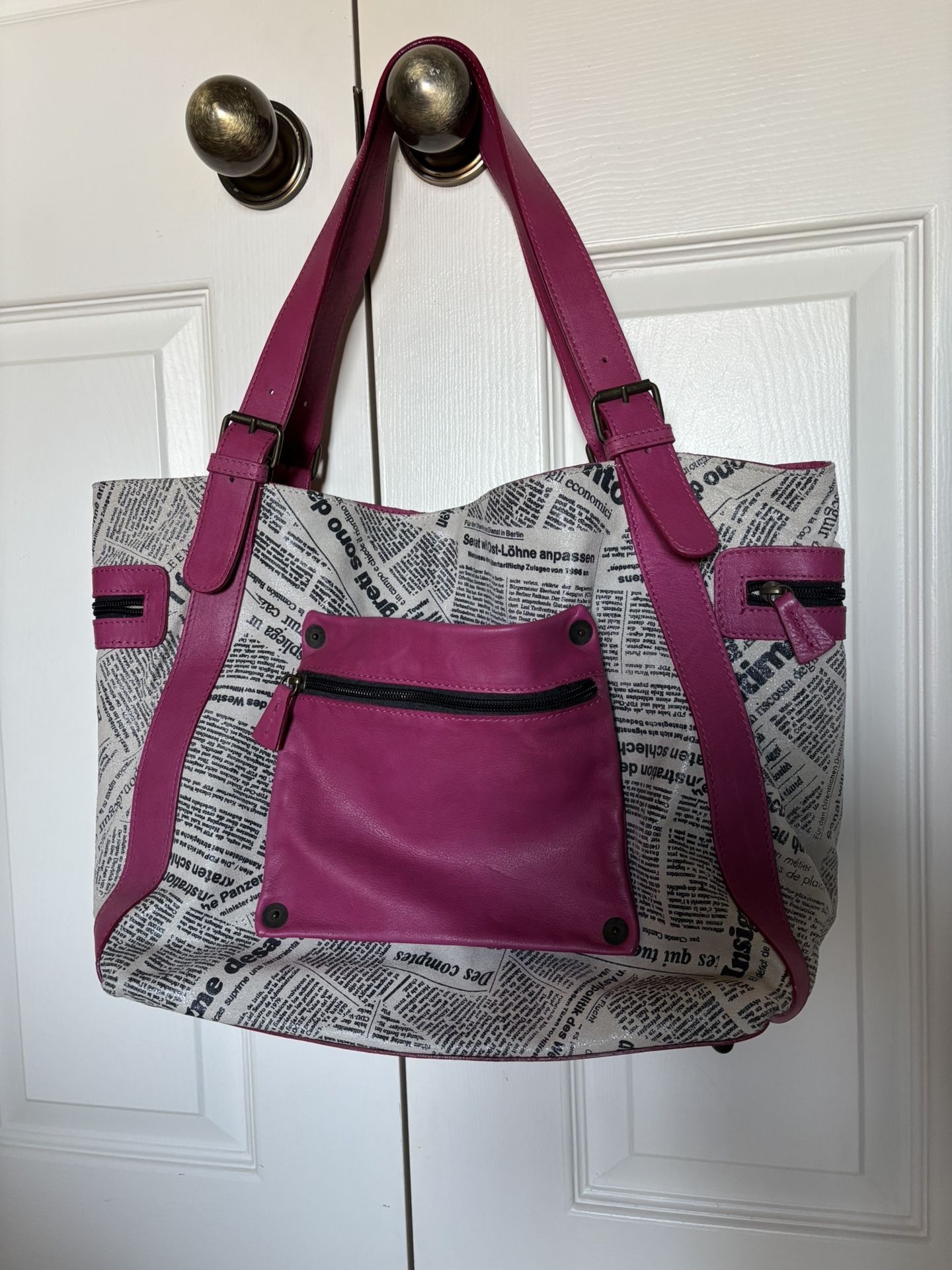 Leather Tote Bag