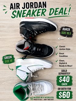 Men’s sneaker bundle