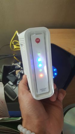 Internet modem router