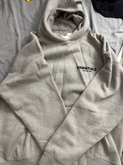 Fear of God Essentials Grey Pullover Hoodie