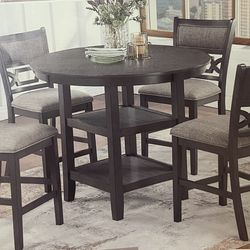 Meza Nueva con 4 Sillas altas en pagos o efectivo