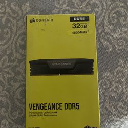 Corsair Vengeance 32GB DDR5 4800 (PC5 38400) Memory (CMK32GX5M2A4800C40)